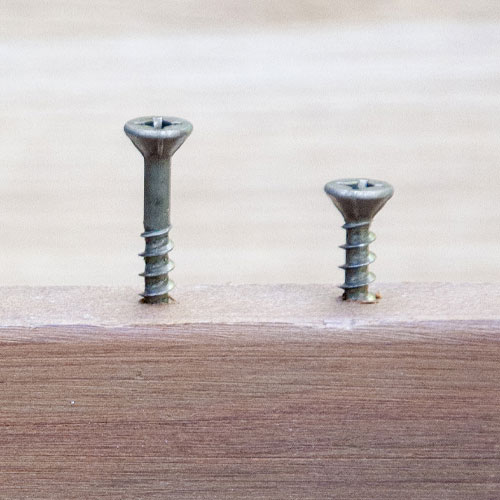 Flat Head Wood Screws